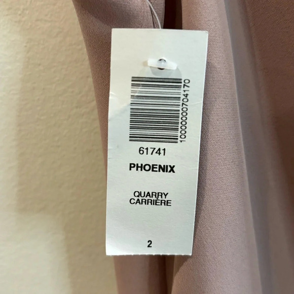 BABATON Sz 2 By Aritzia Phoenix Dress  in Quarry Colour Lined Skirt NEW WITH TAG - Picture 3 of 8